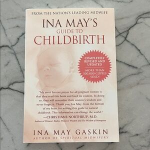 Ina May's Guide to Childbirth Book